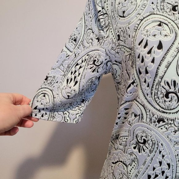 The Limited Mint Green Paisley Top Short Sleeve - Picture 3 of 5